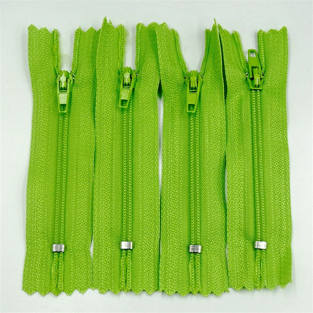 10pcs 3 Inch-24 inch (7.5cm-60cm) 3# Nylon Coil Zippers for Tailor Sewing Crafts Nylon Zippers Bulk 20 Colors