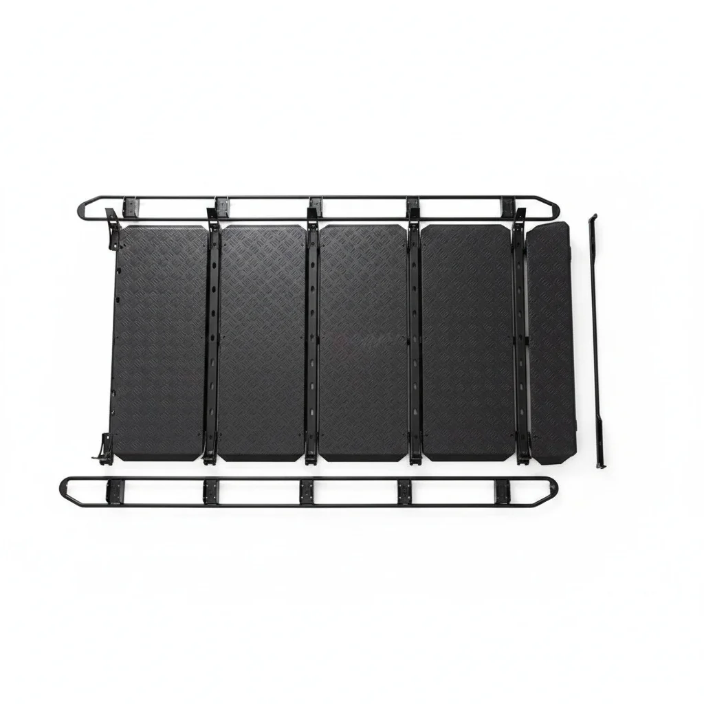 Offroad Roof Rack Basket, Aluminum Car Luggage Carrier fit for G500 G63 G350 W463A 2019+, SUV Top Mount