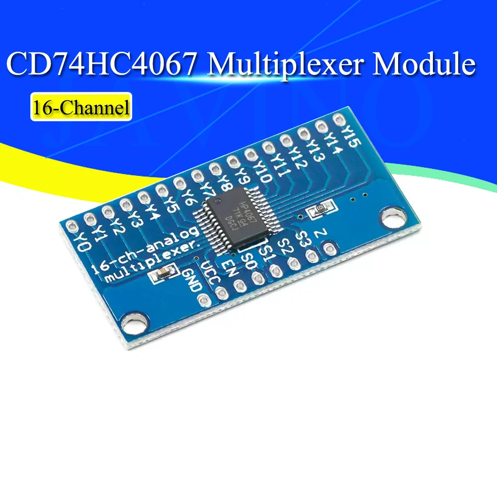 1/10/20 sztuk CD74HC4067 16-kanałowy analogowy cyfrowy multiplekser moduł tabliczki zaciskowej inteligentna elektronika