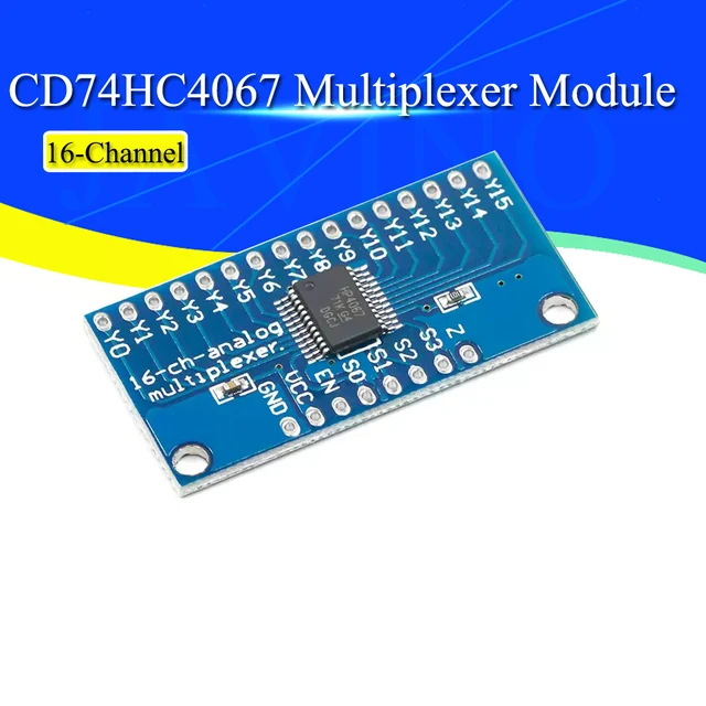 1/10/20 sztuk CD74HC4067 16-kanałowy analogowy cyfrowy multiplekser moduł tabliczki zaciskowej inteligentna elektronika