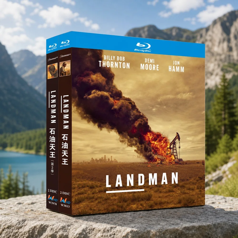 Комплект Blu-ray Ultra HD TV Series Oil Baron, сезоны 1–2, на английском и традиционном китайском языках с субтитрами.