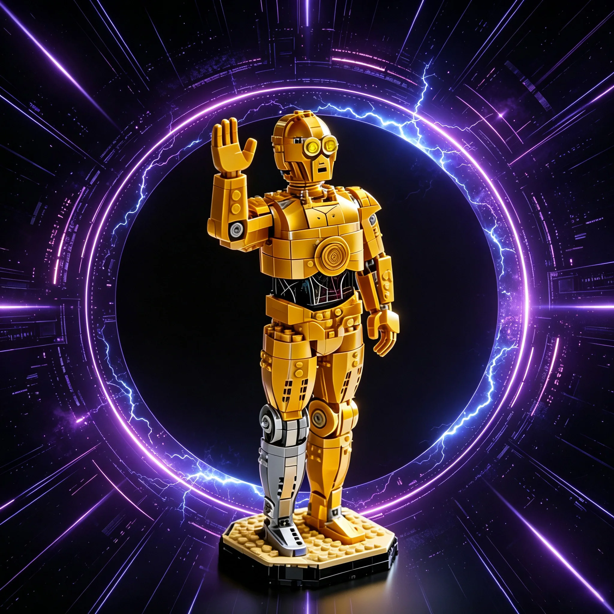 golden-sci-fi-robot-diy-assemble-model-interstellar-mechanical-figure-desktop-ornament-adult-hobby-tabletop-collection-decor-gif