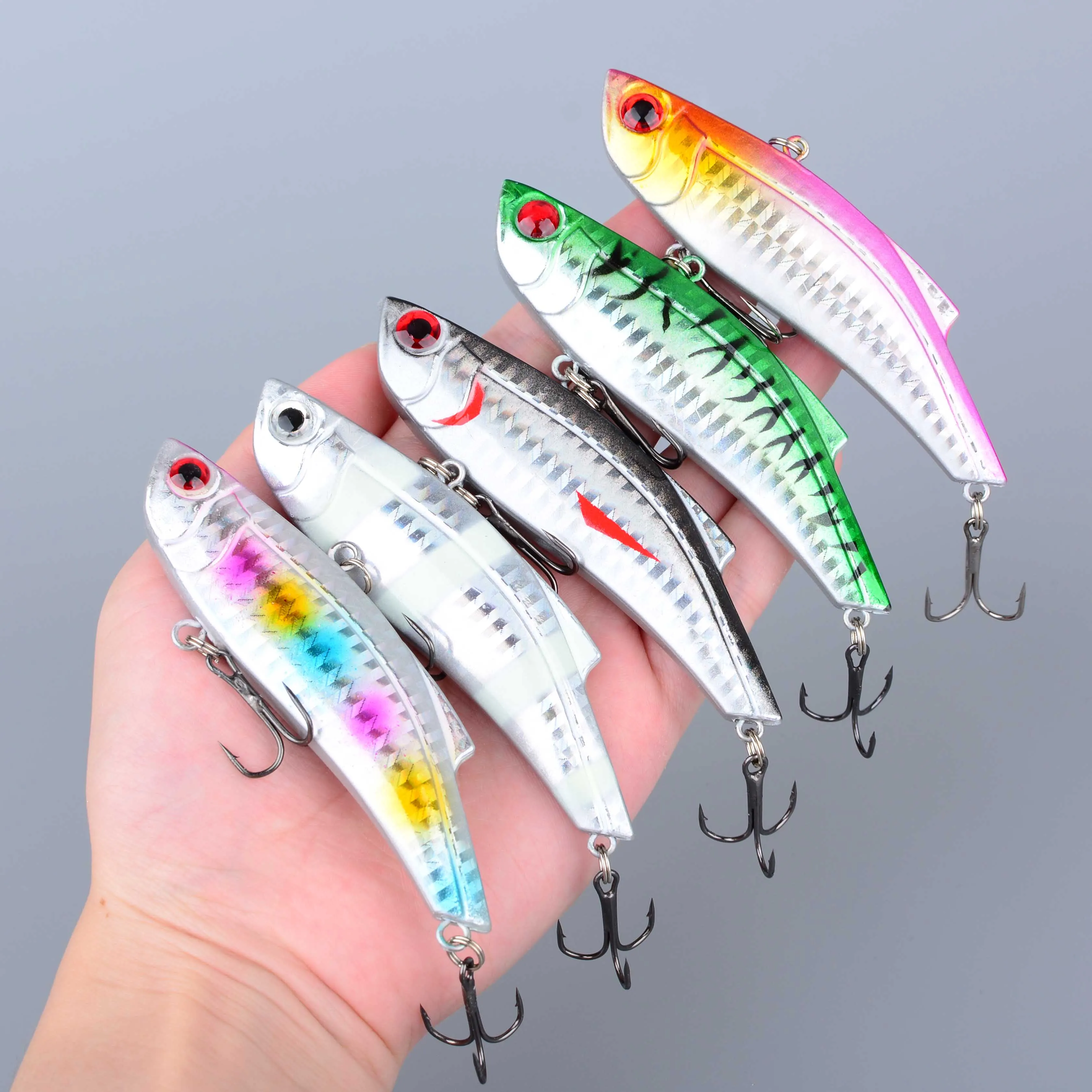 Wobbler minnow VIB con bola de acero para lance largo y trolling - imagen 2