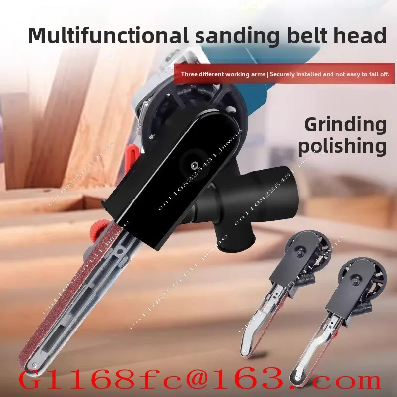 Handheld Sand Belt Machine, Grinding Tool, Polishing and Grinding Machine, Small Woodworking DIY