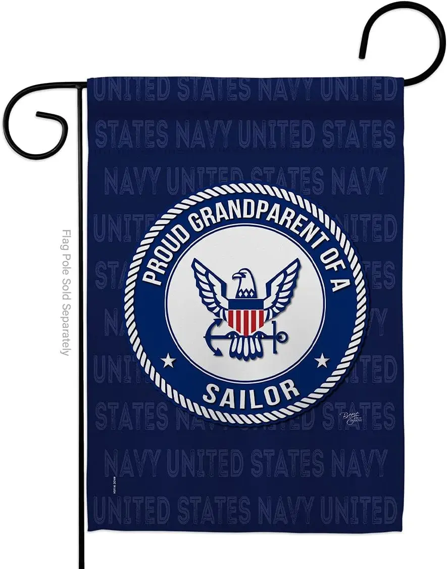 Большой морской флаг Breeze Decor, морской Садовый флаг морских войск США, морской флот США, американский военный Ветеран, выход на пенсию