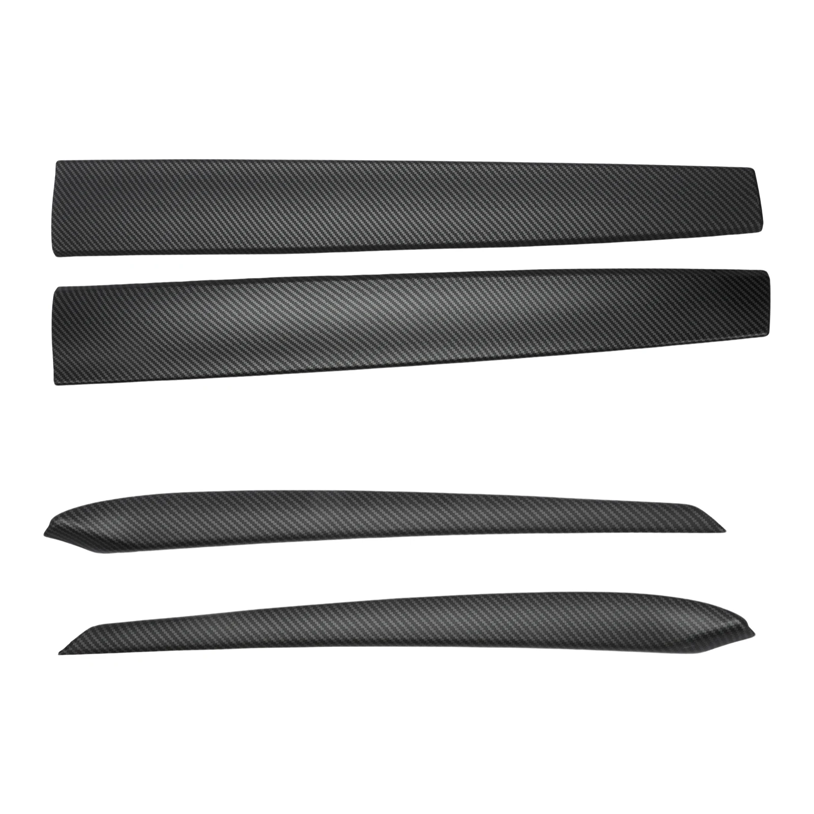 Dash Wrap Dashboard Door Panel Suitable for Tesla Model Y 2023 2022 2021 Inner Front Door Trim Matte Carbon Fibre