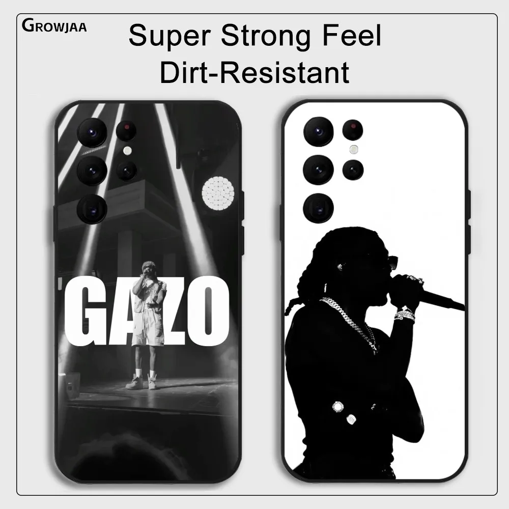 

G-GazoS Singer Rap Phone Case For Samsung Galaxy S25 S24 S22 S23 Ultra S21 S20 Plus 5G Protective Silicone Funda