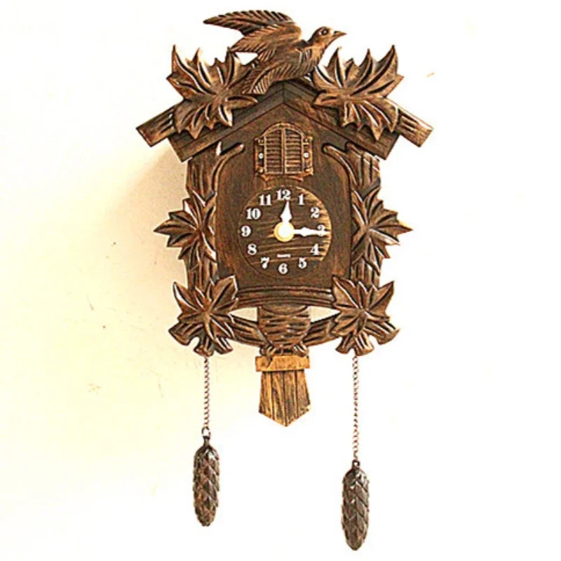 

Cuckoo wall clock pastoral living room creative fashion cartoon children's