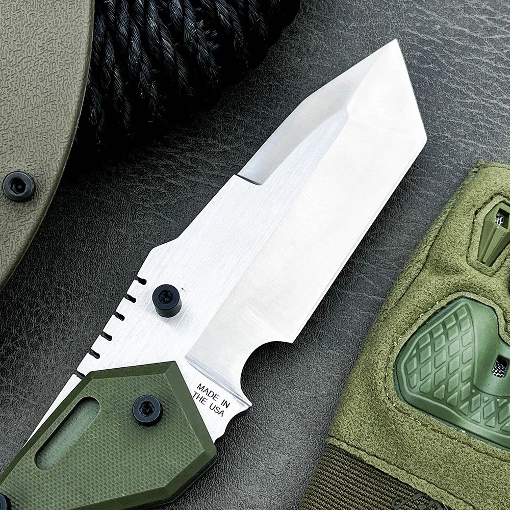 التكتيكية المحمولة البرية بقاء الصيد الدفاع عن النفس مستقيم سكين التخييم في الهواء الطلق EDC سكّين متعدّد الاستخدامات الإنقاذ أدوات متعددة #2