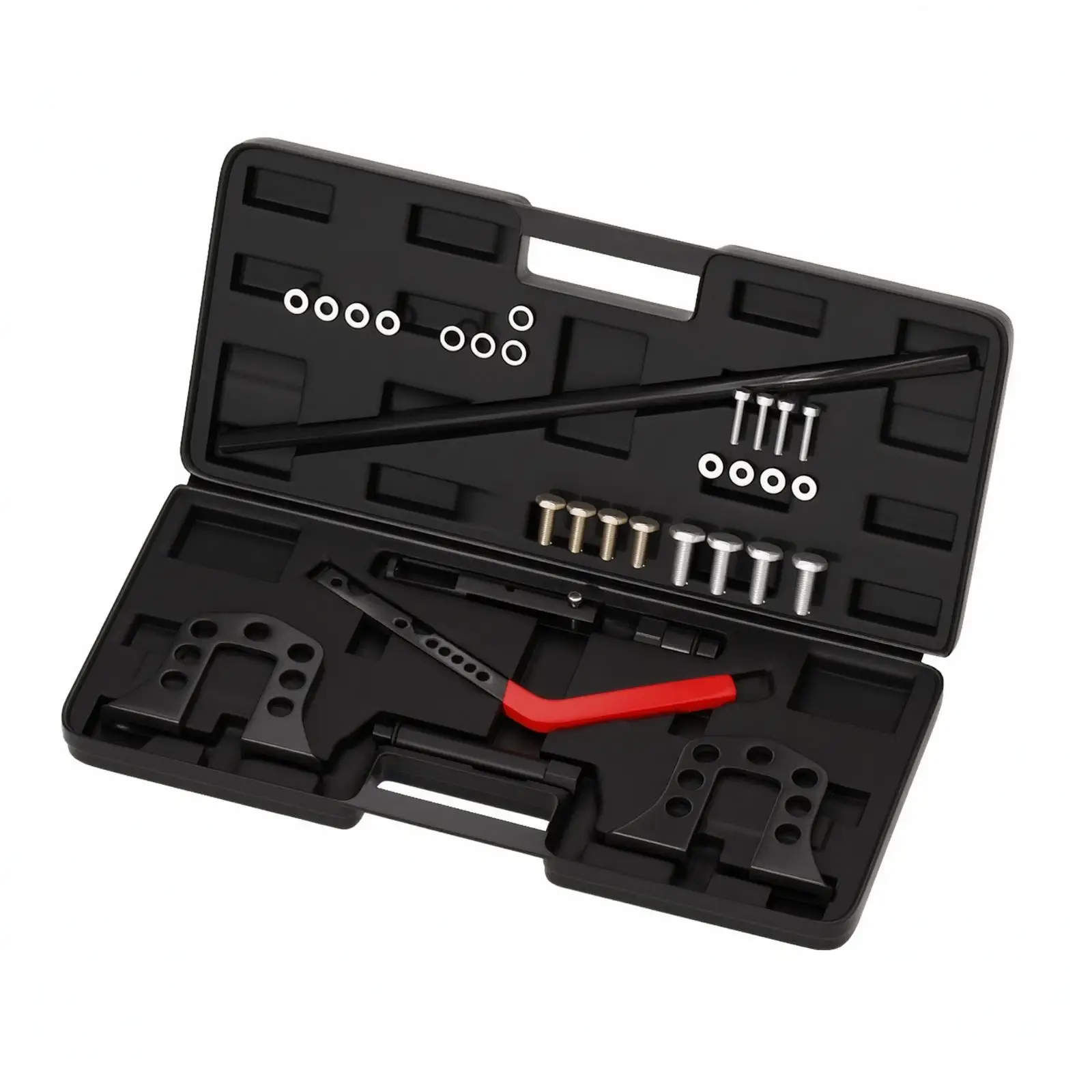 Poppet Stem Seal Spring Repair Tool Kit | Complete Adapter Set Metal Construction, poppet Seal Replacement Tool Kit with