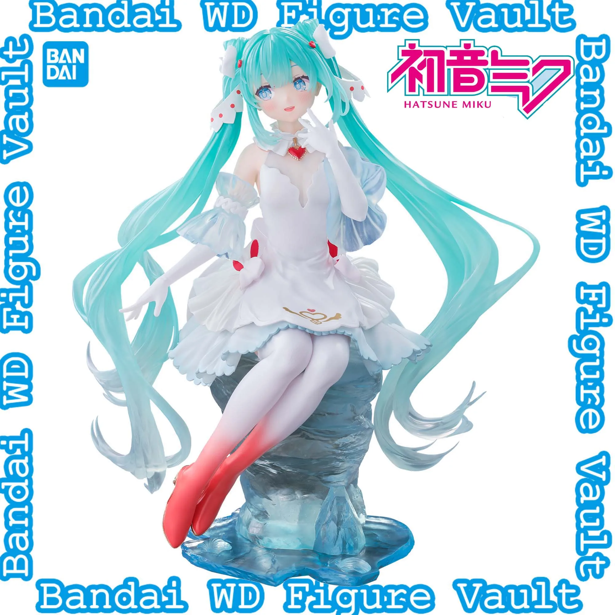 

In stock Bandai Hatsune Miku BANPRESTO EVOLVE Clearluxe-Clione-Figure 18CM PVC Figure Highly Detailed Collectible Model Toy Gift