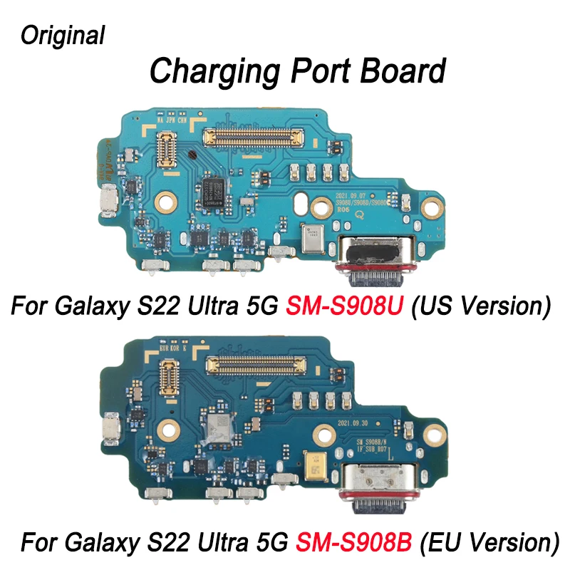 Płytka portu ładowania dla Samsung Galaxy S22 Ultra 5G SM-S908U (wersja USA) / SM-S908B (wersja UE)