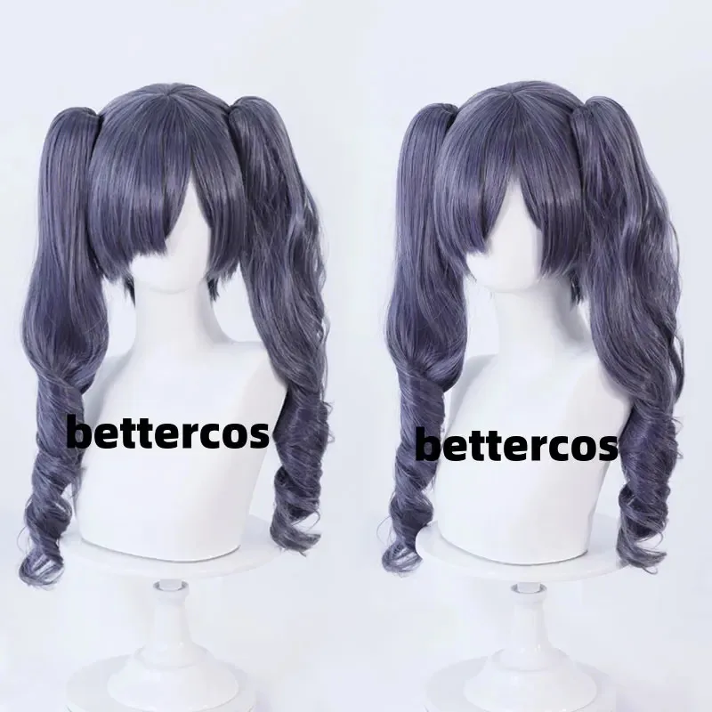 

Ciel Phantomhive Cosplay Wig Women Long Grey Blue Wig Cosplay Anime Cosplay Wig Heat Resistant Synthetic Wigs