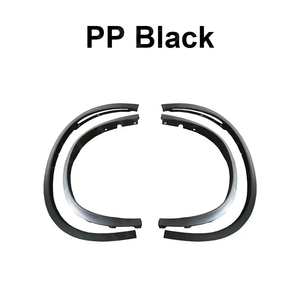 PP Zwart Voor BMW F15 X5 SUV 2014-2016 Side Wheel Arch Fender Flares Spatlappen Versieringen Body Kits Accessoires Auto styling