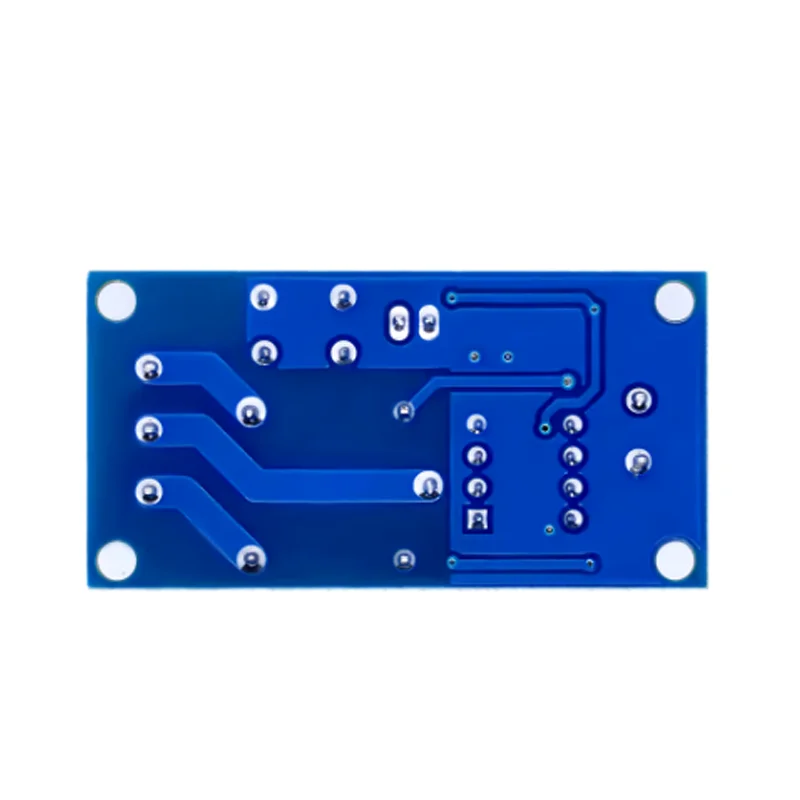 Single-key bistable one-key start-stop self-locking relay module Single chip microcomputer control relay 5V12V24V