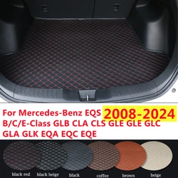 SJ niestandardowy dla Mercedes-Benz B/C/E-Class GLA GLK GLK EQA EQE EQC GLB CLA CLS GLE mata bagażnika samochodowego AUTO tacka bagażnika