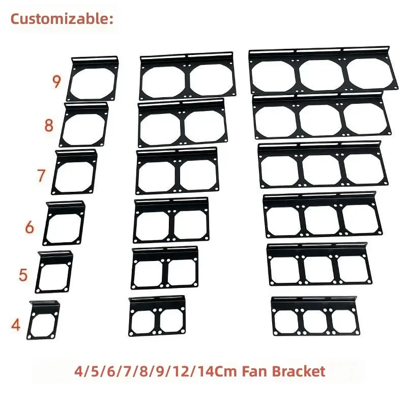 for Computer Fan Fixing Bracket Water Cooling Radiator Mounting Support Frame