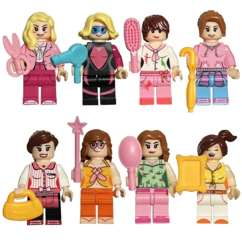 ألعاب الأطفال، شخصيات كرتونية، دمى بشرية، ألعاب، شخصيات صغيرة، دمى بشرية، هدايا عيد الميلاد، مكعبات بناء.