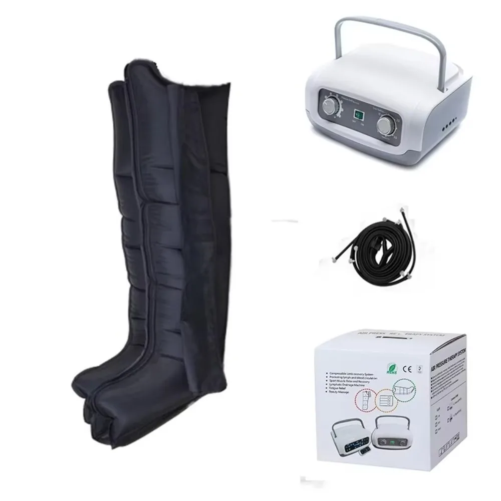 Medical Air Compression Therapy Machine 4 Chamber Sequential Compression Massager for DVT Prevention