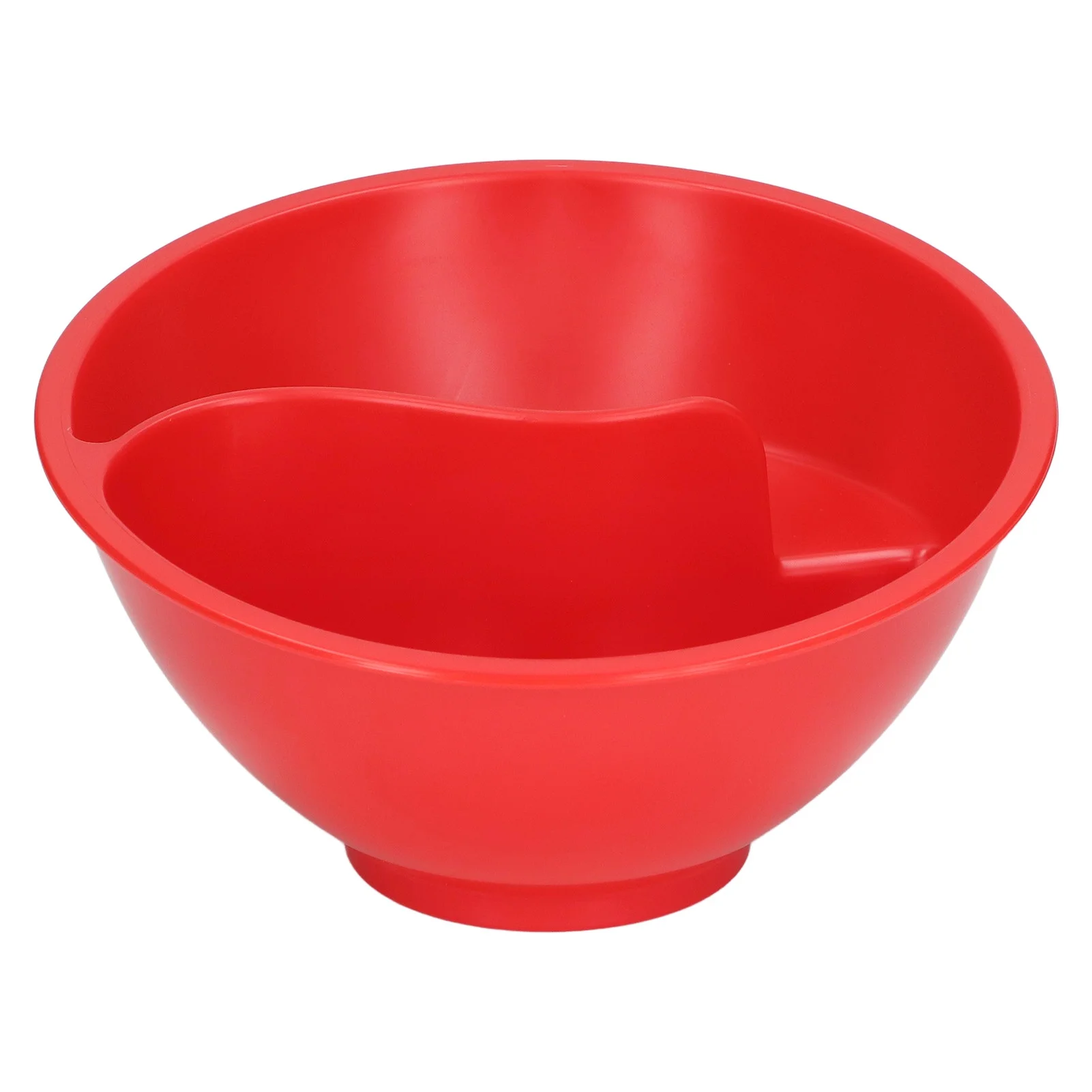 Cereal Divided Bowl Multipurpose BPA Free Stackable Separated Snack Bowl for Ice Cream Yogurt Berries French Fries