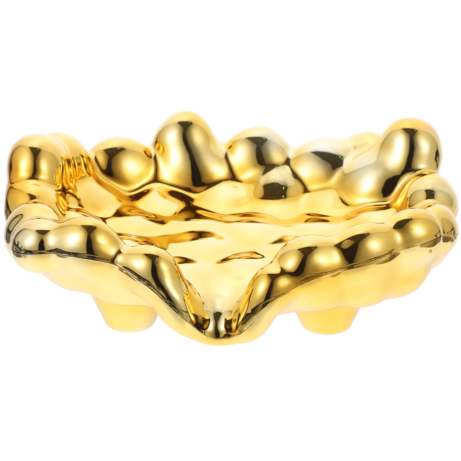 

Irregular Cloud Soap Dish Self Draining ABS Material Bathroom Kitchen Sink Decorative Soap Holder Modern Design