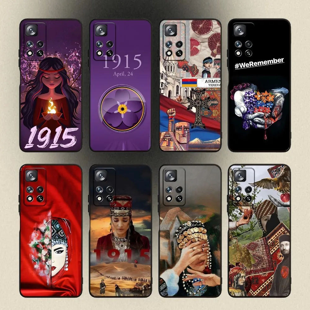 

Armenian genocide 1915 Phone Case For Samsung Galaxy A20,A21s,A22,A31,A32,A52,A53,A72,73,A80,A91 Soft Black Cover