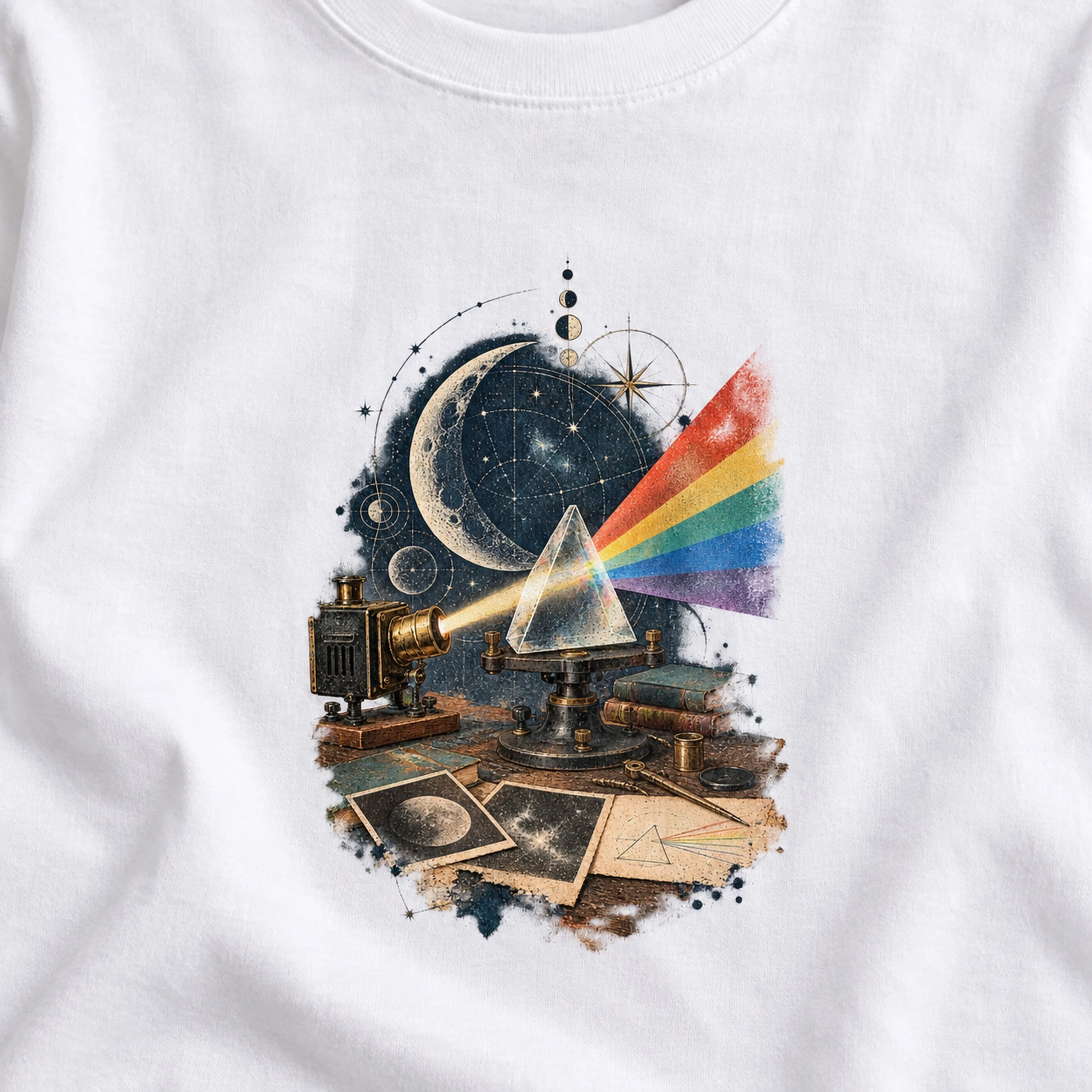 Vintage Optics Lab Prism Graphic T-Shirt
