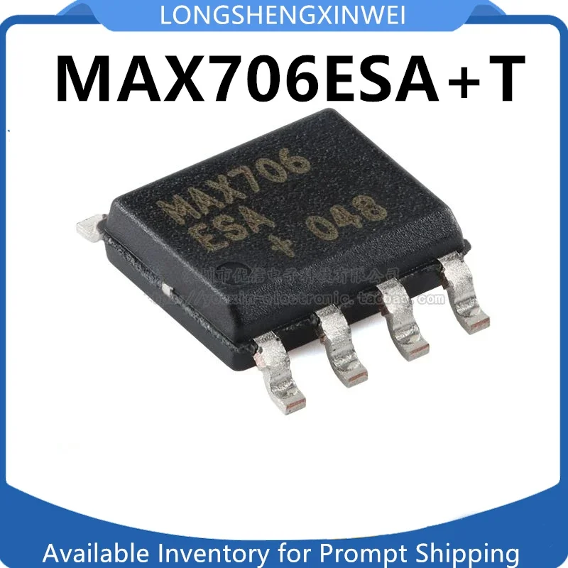 1PCS MAX706 MAX706ESA MAX706ESA+T SOIC-8 Low-cost Microprocessor Monitoring Circuit Chip Original