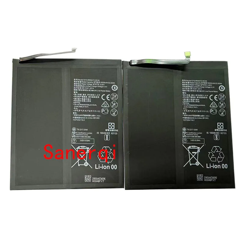 6000mAh HB30A7C1ECW Battery For Huawei MediaPad M6 8.4