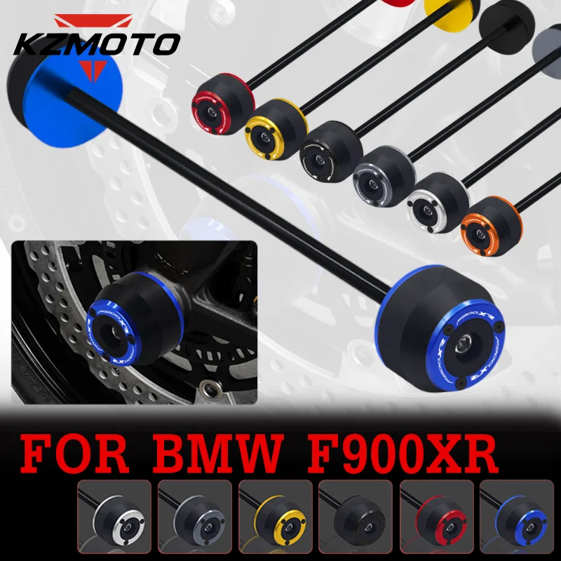 High Quality For F900XR F900 XR 2019-2023 2024 Motorcycle Parts Front & Rear Wheel Fork Axle Sliders Crash Fall Protector