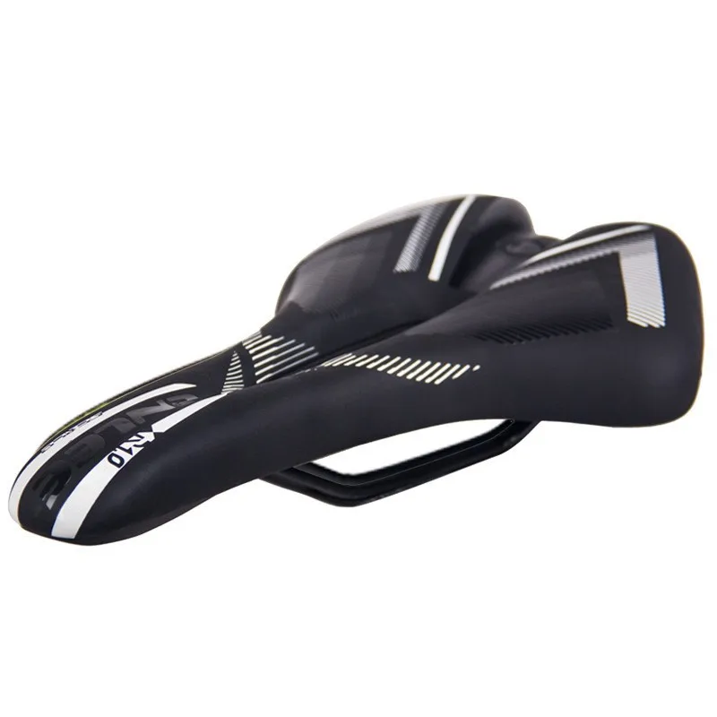 ENLEE Bicycle Seat MTB Road Bike Saddles PU Ultralight Breathable Comfortable Seat Cushion Bike Racing Saddle Parts Components