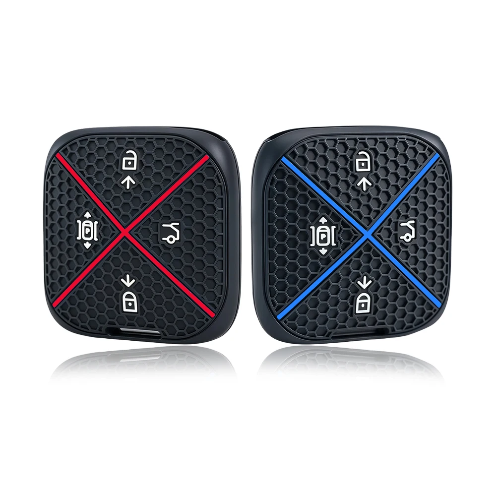 Silicone Car Remote Key Keyless Smart Remote Key for Zeekr 001 ZEEKR X 7X 9X ZEEKR 007 009 Car Smart Remote Key NFC Card