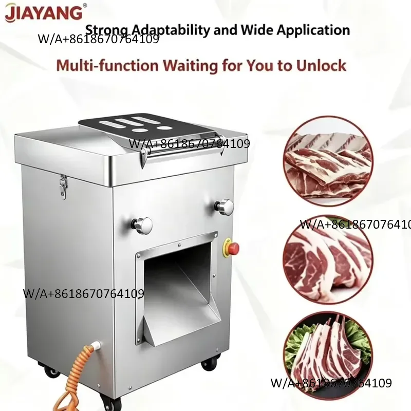 Factory Supply Meat Slicer Fresh Meat Cut Slice and Cube Machine