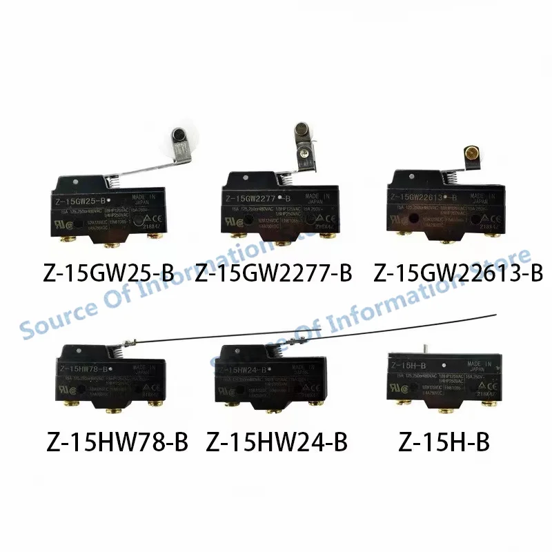 1PCS Micro Switch Z-15GQ-B Travel Switch Z-15GW22-B GQ22-B GD-B 100% New original