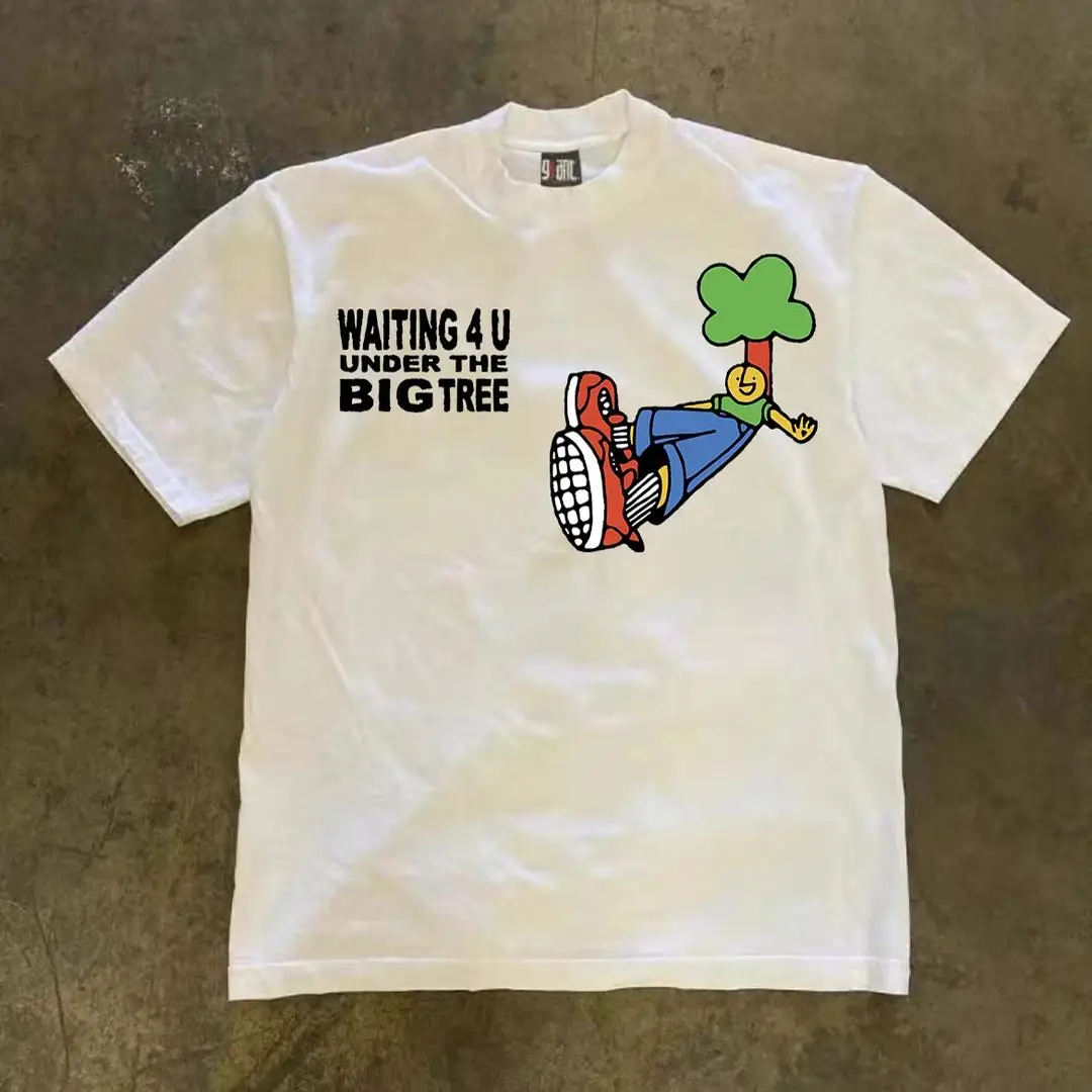 camiseta-unissex-solta-de-manga-curta-com-etiqueta-removivel-estilo-casual-e-moderno-para-casais