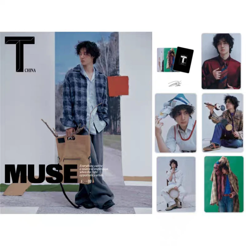 

Журнал Wang Yibo, декабрь 2025, новый выпуск, китайское издание, обложка с фотоальбомом знаменитости Ван Ябо