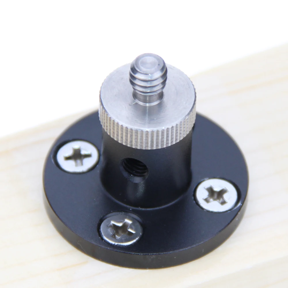 CAMVATE Wall/Ceiling /Table /podium Mount Base With standard 1/4"-20 Male Thread Connector For Microphone/Flash Light Supporting