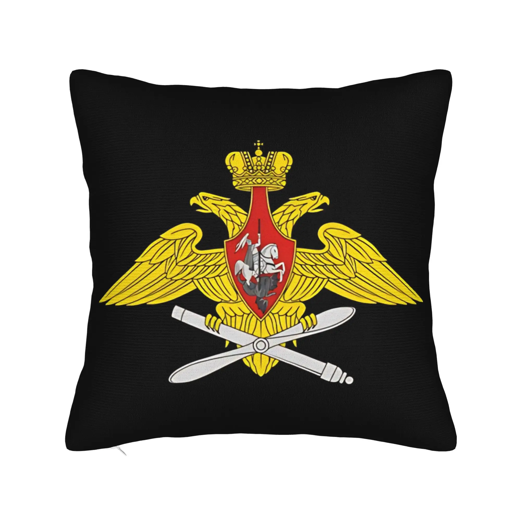 Pillow Case Russian Air Force Emblem Graphic  Pillow Cover For Wedding Party Home Decor Vintage Pillowcases