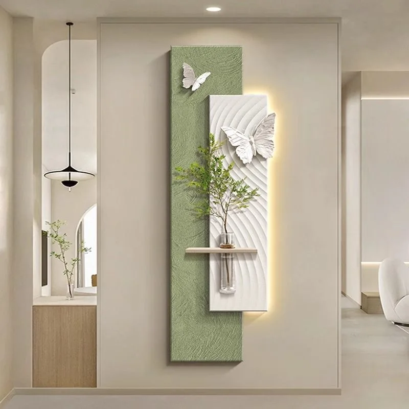 LED Light Advanced Sense of Art Mural Light Modern Luxury Living Room Sofa Background Wall Painting Bedroom Atmosphere