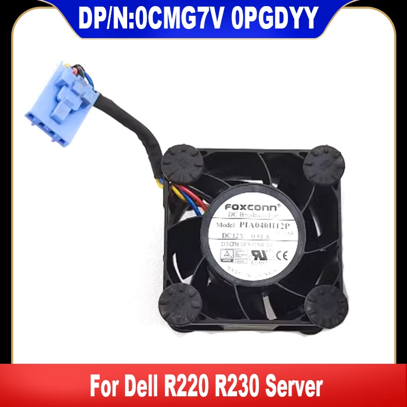 0CMG7V New Original 0PGDYY For Dell R230 R220 Server Cooling Fan PGDYY CMG7V CN-0CMG7V CN-0PGDYY Cooler Fan Heatsink Radiator