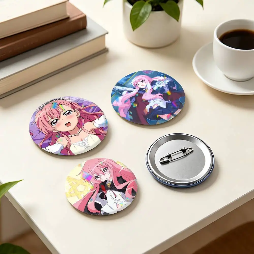 Z-Zero no Tsukaima Cute girl L-Louise  25 32 44 58 75mm Badges Personalized Round Brooches Pins Accessory Gift