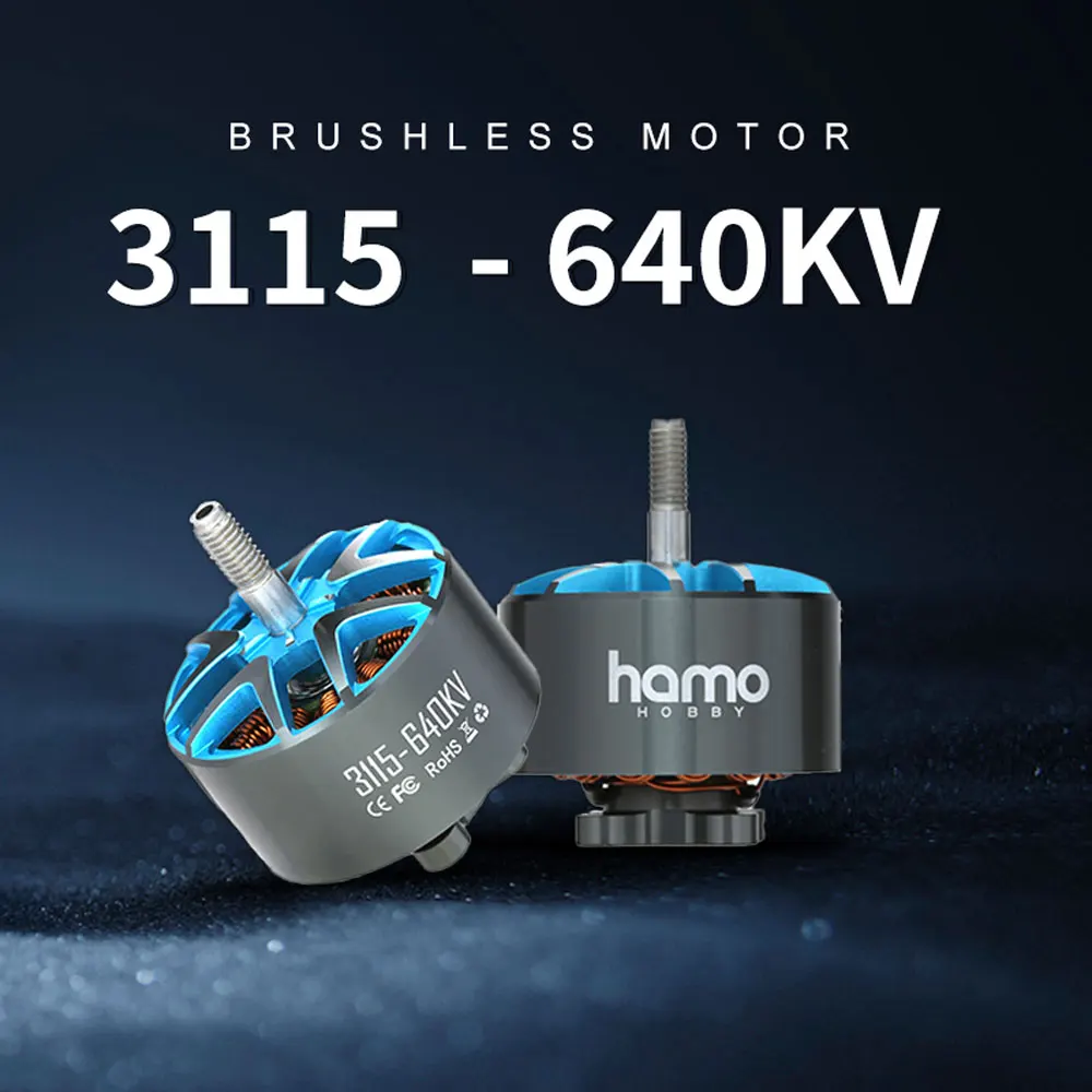 

4Pcs 3115 640KV RC Brushless Motor For Rc 9 Inch 10 Inch FPV Long Range Drone Model DIY Parts
