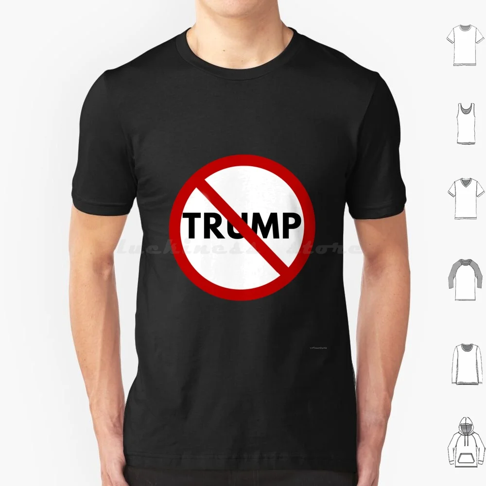 Anti-Trump-He'S Not My President T Shirt Big Size 100% Cotton Donald Trump Protest Activist Awareness President United States