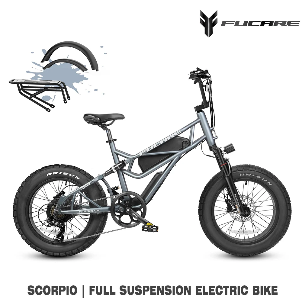 20-inch Electric 48V 750W Lithium-ion Bicycle Fat Tire Wide Tire Snow Electric Bike Beach Bike