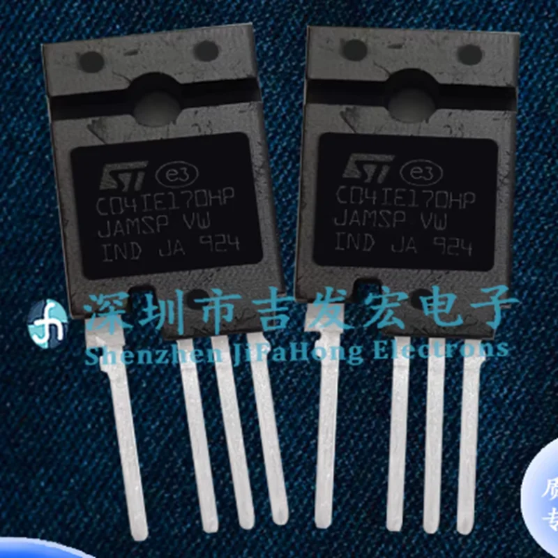 1PCS-5PCS  STC04IE170HP C04IE170HP  TO-3P-4 1700V 4A Emitter-Switched Bipolar Transistor