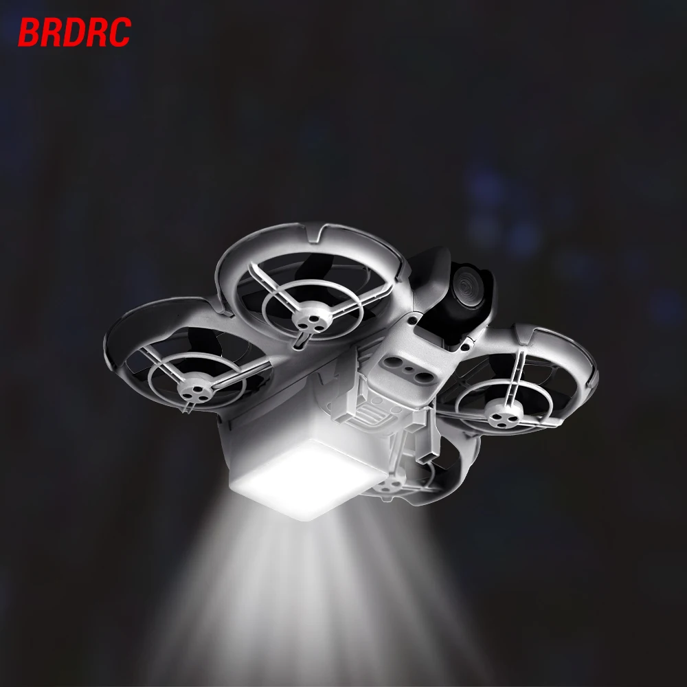 

BRDRC Neo LED Lights Landing Gear for DJI Neo Drone Accessories Quick Release Night Flying Light Lightweight Rechargeable Lamp
