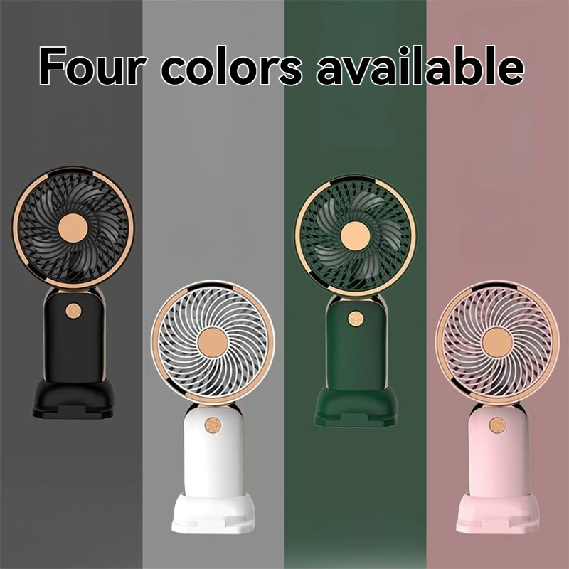 New Version cooling Small fan unique Portable compact USB charging gift student Office home Travel Desktop to store Handheld fan