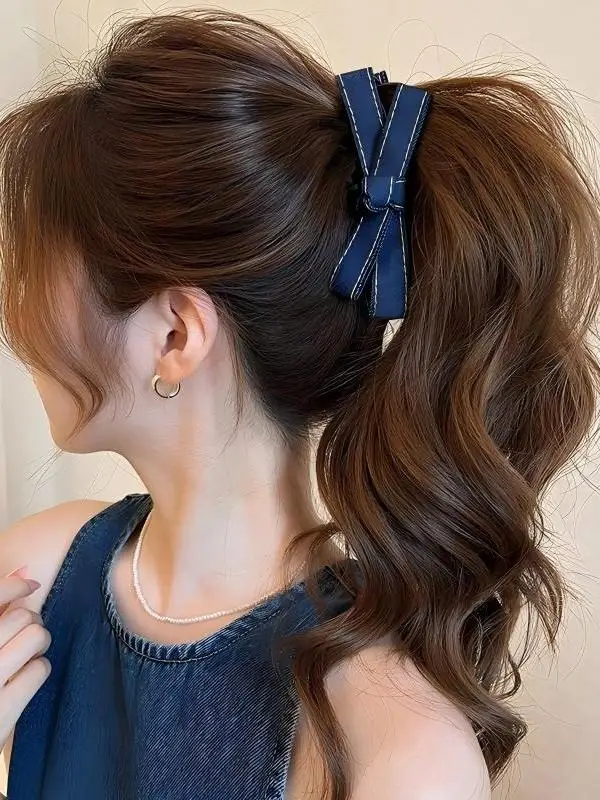 charelkinsyer-denim-knot-banana-clip-high-ponytail-gripper-back-of-head-twisted-clip-vertical-hair-accessory
