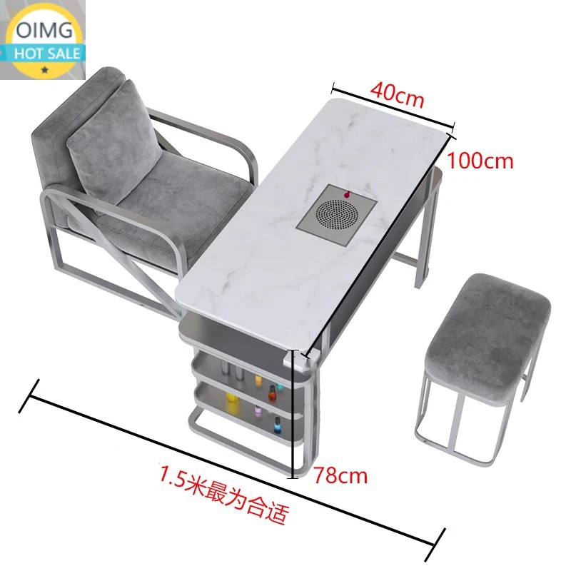 Professional Nail Table Drawers Design Luxury Manicurist Tables Equipment Display Mesa De Manicure Salon Home Furnishings