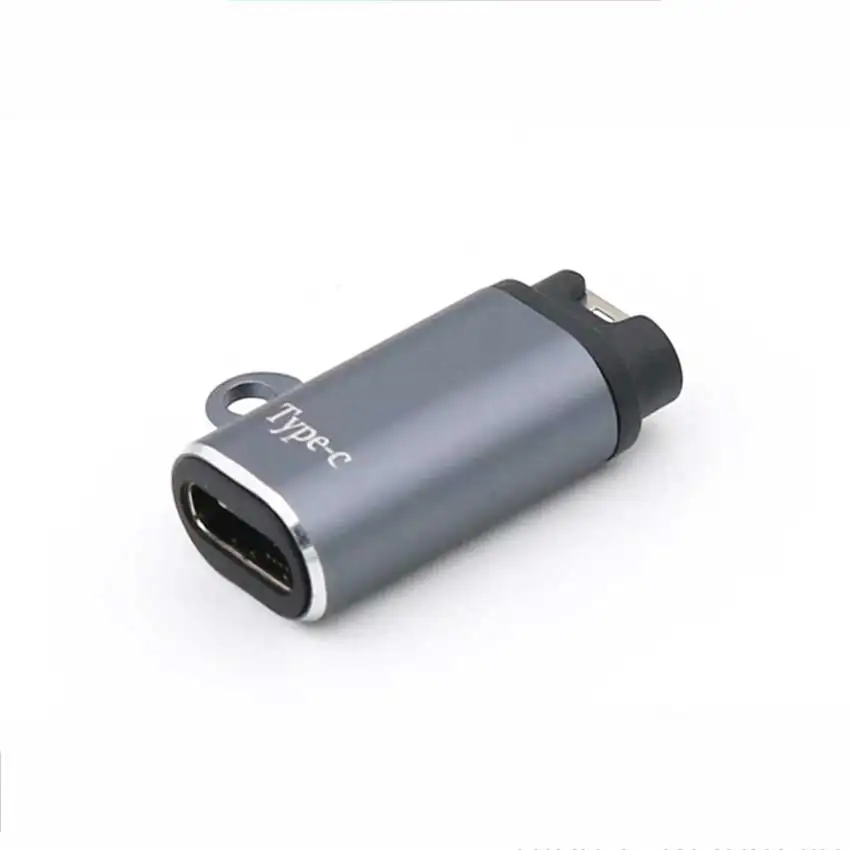 1/3pcs Micro Type-C IOS USB to 4pin Connector Charging Adapter Plug For Garmin Fenix 7 6 5 7X 6X 5X Venu 2 Plus Watch Converter
